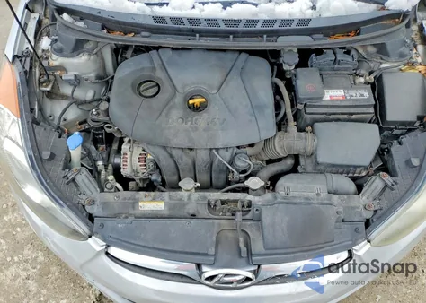 2013 Hyundai Elantra Gls from USA, damaged, VIN 5NPDH4AE2DH162913